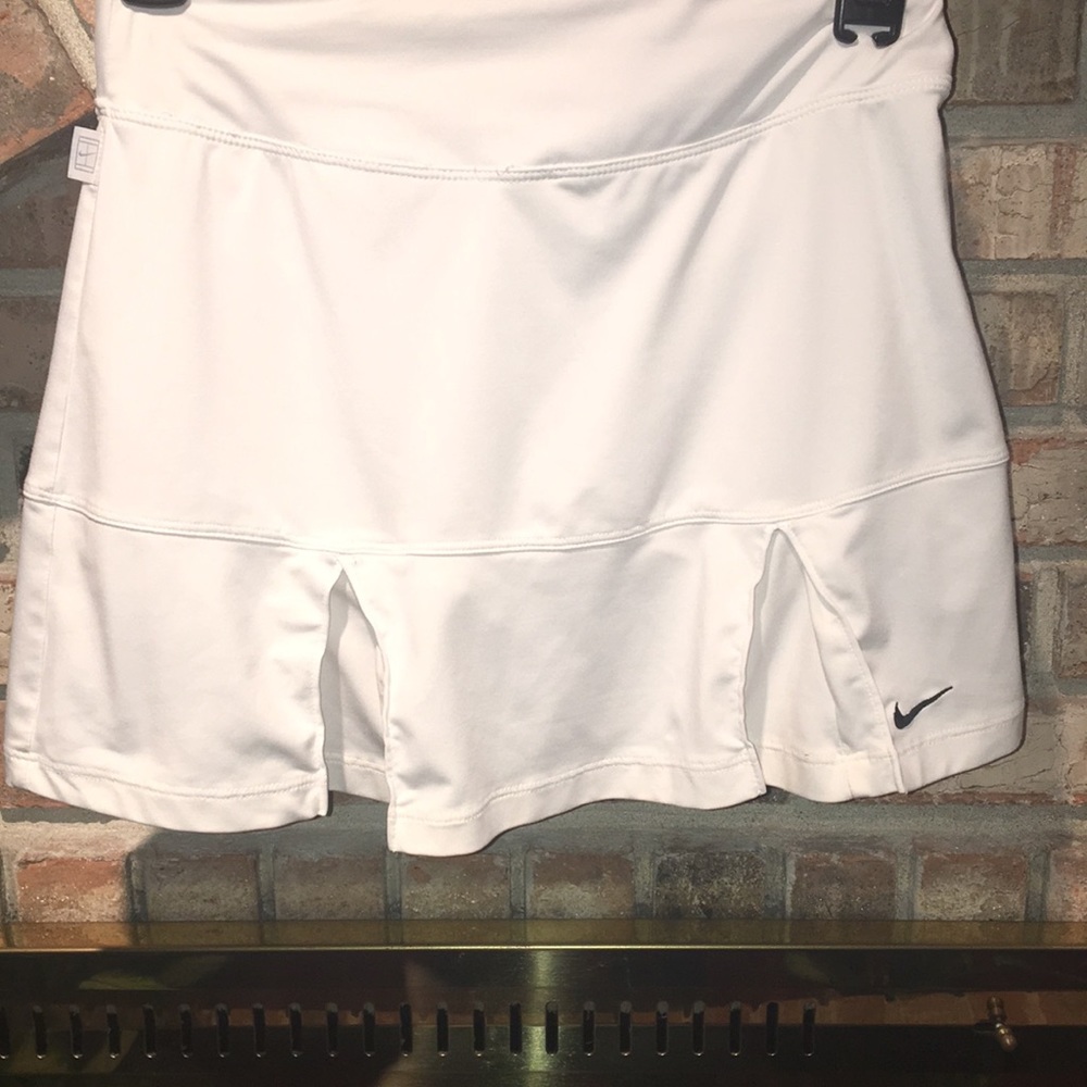 Nike White Tennis Skort